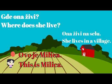 Serbian Conjugations - To Live