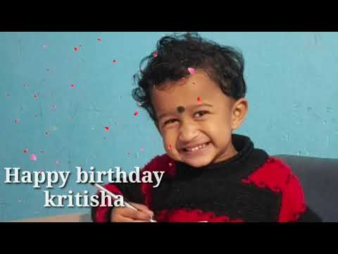 full video will be uploaded soon || kritisha's 3rd birthday