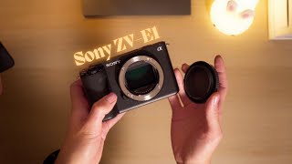 BEST Cinematic Vlogging Camera | Sony ZV-E1 Unboxing and Review