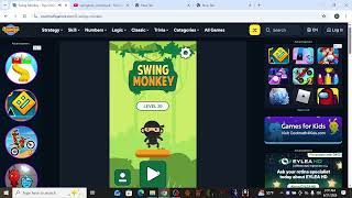 Cool Math Games Swing Monkey Part 1.