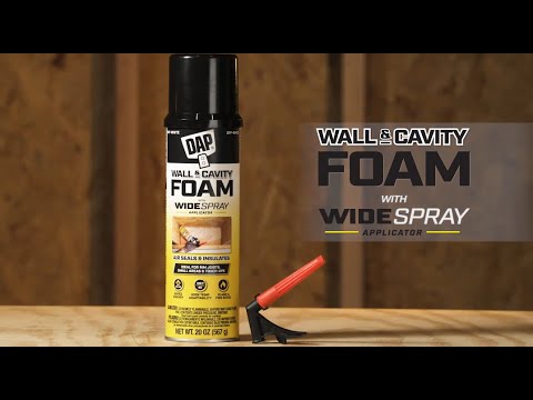 Wall & Cavity Foam with Widespray Applicator - How To Use