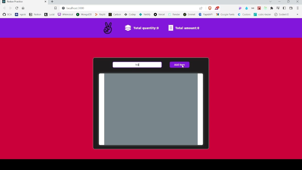 Simple Invoice Application Using React JS and Redux Toolkit