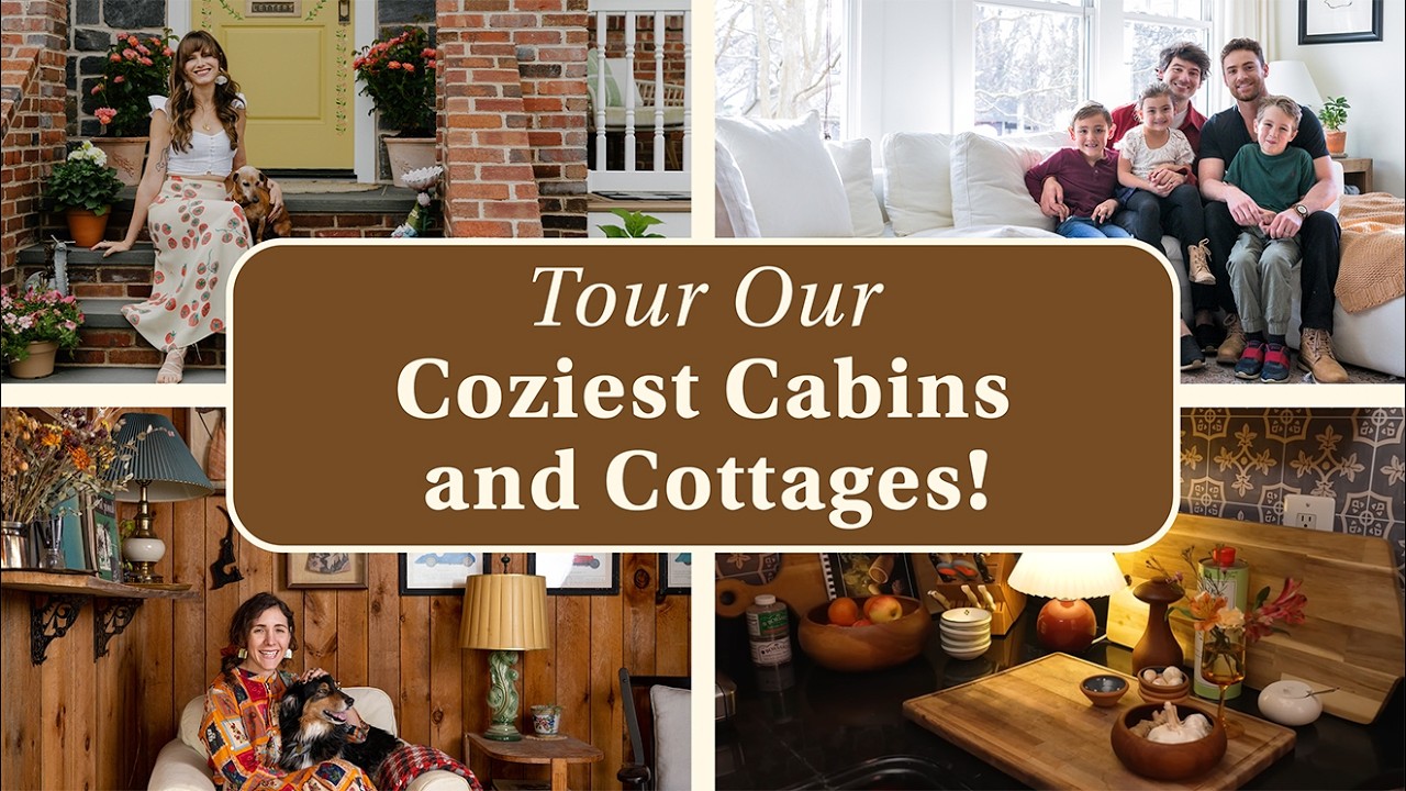 BINGE-WATCH: Our Coziest Cabins, Cottages & Homes