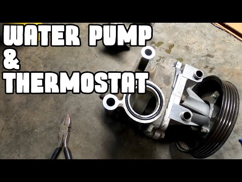 Water Pump & Thermostat Job for the Suzuki SX4