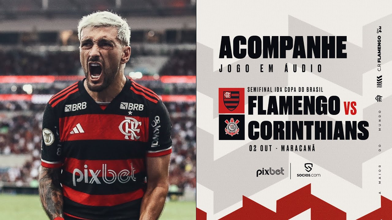 Copa do Brasil - Semifinal - Jogo 1 | Flamengo x Corinthians - PRÉ E PÓS-JOGO EXCLUSIVO FLATV