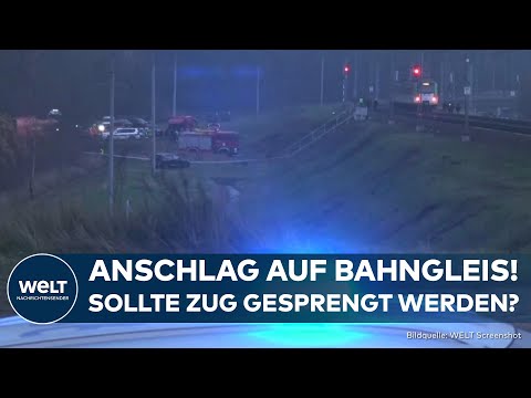 POLEN: Explosion an Bahnstrecke Richtung Ukraine – Tusk spricht von „beispielloser Sabotage“!