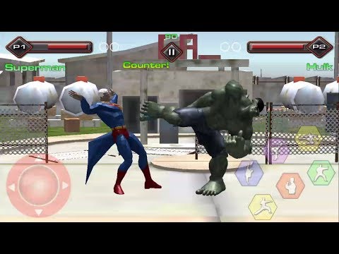 Grand Superhero Street Fight Wrestling City Ring Battle | SuperHero Vs SuperHero | Android GamePlay