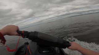 2021 Yamaha EX Sport in the Drink