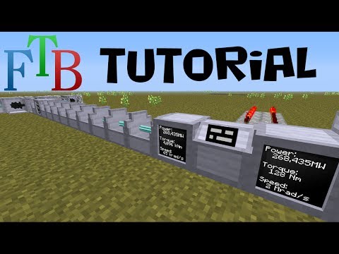 RotaryCraft Tutorial - CVT Unit with Extractor Setup (FTB 1.6.4)
