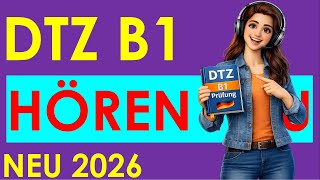 DTZ B1 Hören, Prüfung B1 Neu 2026 #dtz #dtzb1 #dtzhören #dtzb1 #gastdtz #gastb1 #b1hören #hörenb1