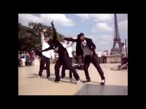 Уличные танцы в Париже (Street dancing in Paris)
