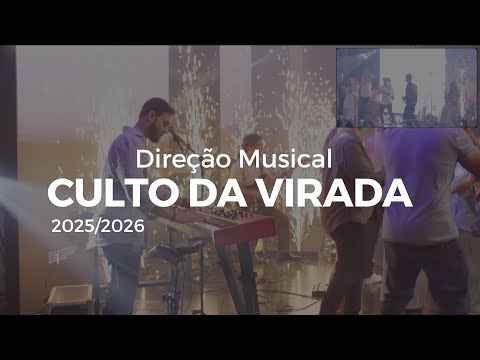 Culto da Virada de Ano 2026 - Direção Musical #35 | Keys Cam | Mix do Fone - Lucas Bertolozo