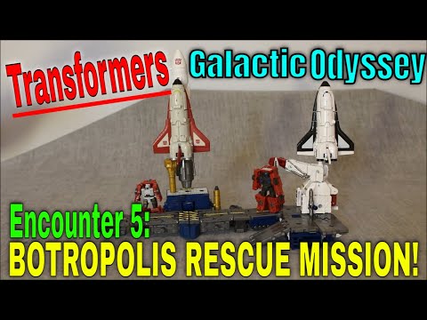 Transformers Galactic Odyssey E5: Botropolis Rescue Mission - GotBot True Review NUMBER 843