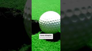 Golf Ball Aerodynamics - Dimples, Boundary Layer and Reduced Drag