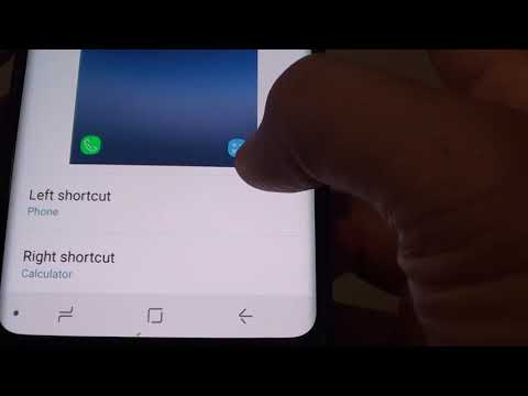 Samsung Galaxy S9: How to Change the Lock Screen Right Shortcut (Camera)