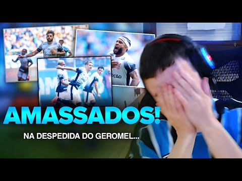 CHORUME REAGE A GRÊMIO 0 X 3 CORINTHIANS! UMA VERGONHA NA DESPEDIDA DO ÍDOLO GEROMEL...