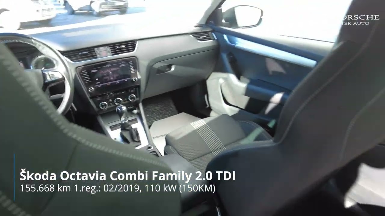 Škoda Octavia Combi Family 2.0 TDI DSG - SLOVENSKO VOZILO