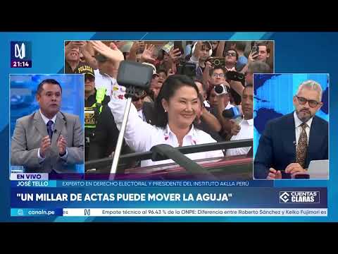 José Tello: Se vienen una mayoría de votos para Keiko Fujimori