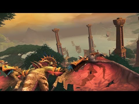 8.1.5 Battle for Azeroth. Zandalari Troll Allied Race Intro Cutscene