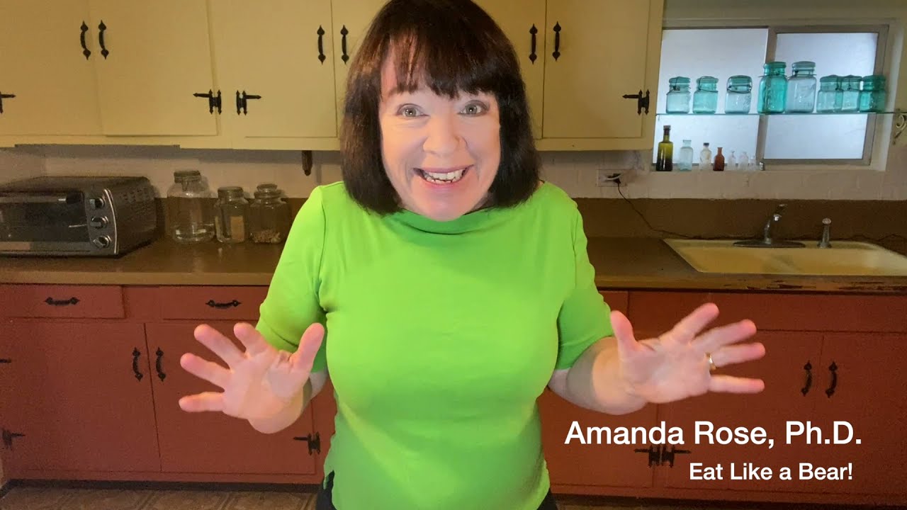 What to eat to lose weight: Eat Like a Bear way!