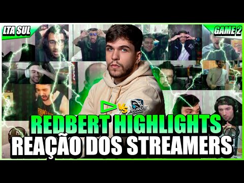 STRAMERS REAGEM ao DIA QUE O REDBERT CARREGOU A LOUD DE PYKE CONTRA A ISURUS na LTA SUL
