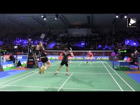 Lee Yong-dae / Yoo Yeon-seong vs Mathias Boe / Carsten Mogensen - MD SF [Denmark Open 2014]