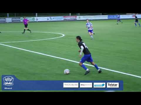 RVVH 2 - Oliveo 2 oefenwedstrijd voetbal in Ridderkerk