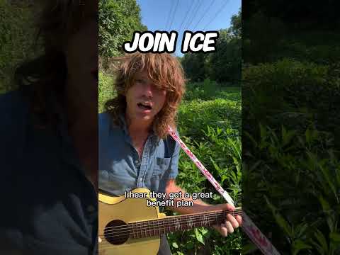 Jesse advocates JOINING ICE #sInGeRsOnGwRiTeR #OrGiNaL #cOuNtRy #folk #song #ice