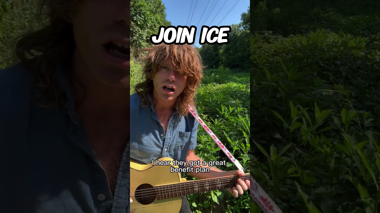 Jesse advocates JOINING ICE #sInGeRsOnGwRiTeR #OrGiNaL #cOuNtRy #folk #song #ice