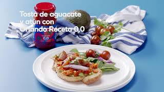 Tosta Rica Tosta de atún con #OrlandoReceta00 anuncio