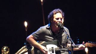 Eddie Vedder - PARTING WAYS @ Ohana Festival 08-27-16