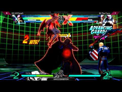 UMVC3: Naptown Clutch VI - Top 8 Finals - NYChrisG vs Eli the Curry [1080p/60fps]