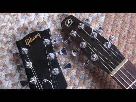 Seagull vs Gibson   ...  Acoustic guitar shootout.........RESULTS