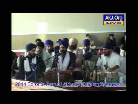 076 Toronto July 2014 Smaagam - Friday Morning Keertan - Bh. Jaswant Singh Jee Toronto