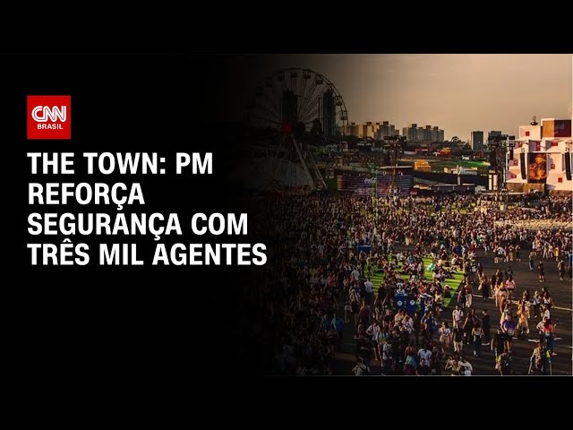 PM reforça segurança para festival The Town em São Paulo | CNN NOVO DIA