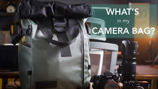 What's in my camera bag? Feat. Wandrd Prvke + Fujifilm gear