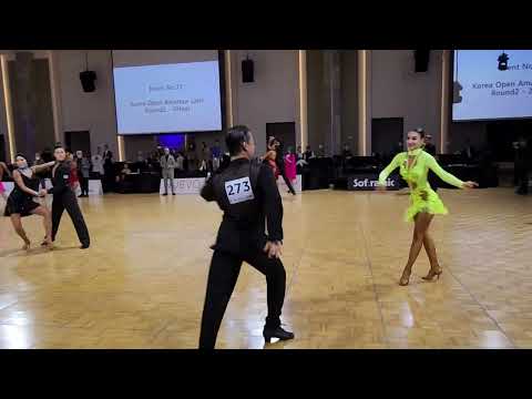 2023 Korea Open Open Amateur Latin Roman Gerbey & Oksana Lukianenko Chachacha