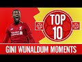 Top 10: Gini Wijnaldum's greatest Liverpool moments | Skills, sing-a-longs & semi-final goals