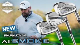 Callaway Paradym Ai Smoke Golf Irons Steel