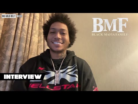 Demetrius 'Lil Meech' Flenory Jr. Interview | (Black Mafia Family) BMF Season 3 | STARZ
