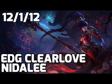 EDG ClearLove Nidalee vs Lee Sin [Patch 5.14]