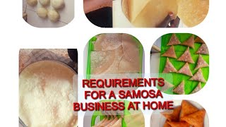 HOW TO START A SMALL SAMOSA BUSINESS FROM HOME//SIMPLEST SAMOSA RECIPE FOR BEGINNERS.