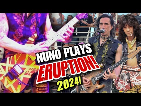 Nuno Bettencourt dives into ERUPTION on the 2024 Monsters of Rock Cruise! 🤯🎸@MastersofShred