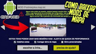 COMO BAIXAR E INSTALAR MODS DE MAPAS NO PROTON BUS SIMULATOR 2020 (ANDROID)
