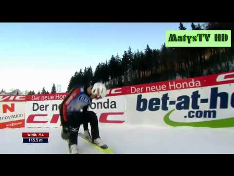 Taku Takeuczi - Willingen 11.02.2012 - drużynowy 1 seria 145,5 metra