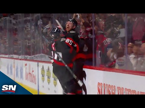 Senators' Jake Sanderson Holds The Zone And Buries Game 4 Overtime Winner