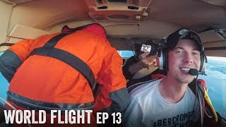PEEING IN FLIGHT FAIL! 😂 - World Flight Episode 13