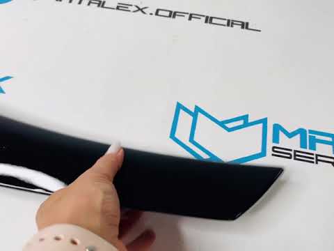 Спойлер БМВ 3 Е92 стиль М4, чёрный глянец.