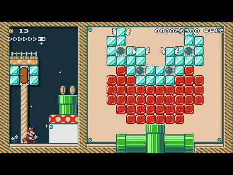 散りゆく花は美しい/Flowers fall lovely by zen-mai* - Super Mario Maker 2 - No Commentary 1by 1bz