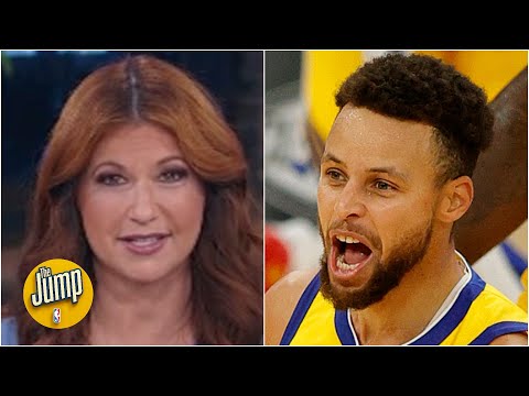 斯蒂芬-庫裡在對陣開拓者的比賽中得到了62分，他在賽後接受了媒體的採訪。 (Steph Curry shuts down critics after 62-point game vs. the Blazers | The Jump)